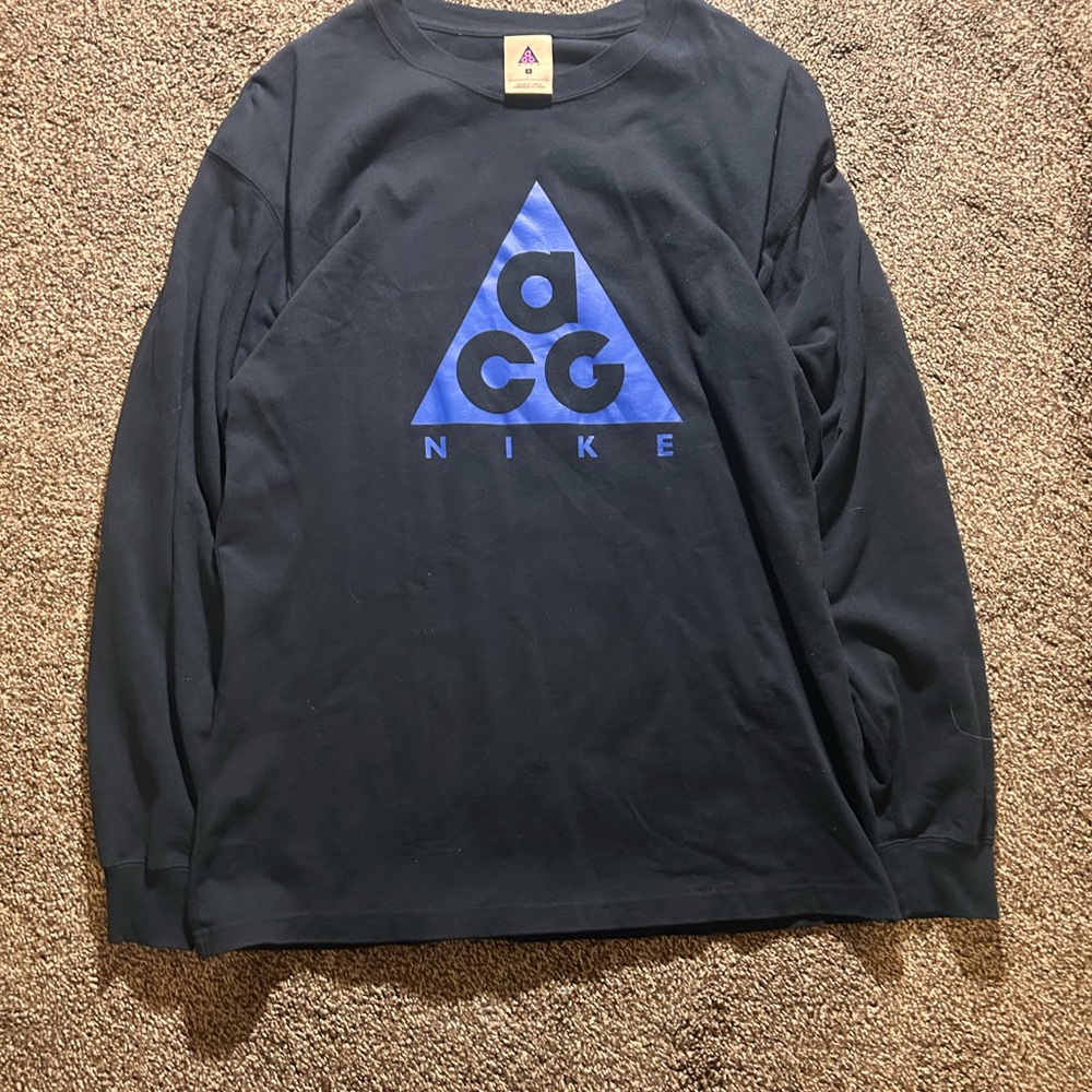 Nike ACG Black Crew Neck Shirt
